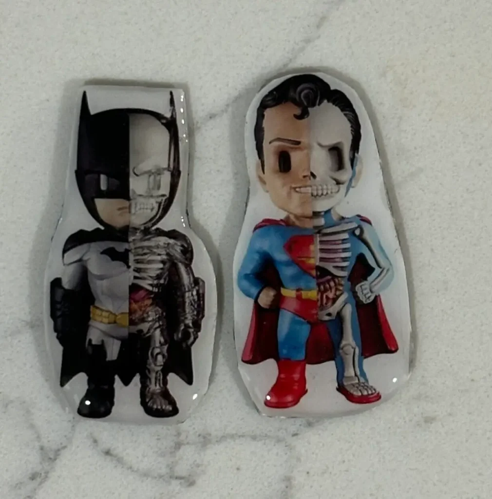 Superman and Batman X-ray Markers